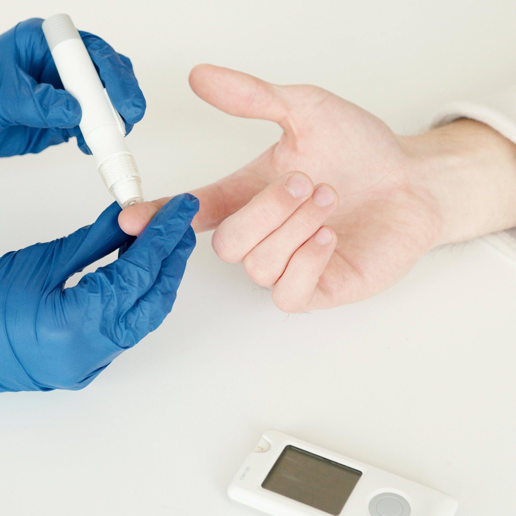 High blood sugar in diabetes